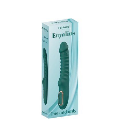 REBRASTI SILIKONSKI VIBRATOR ENYALIUS GREEN