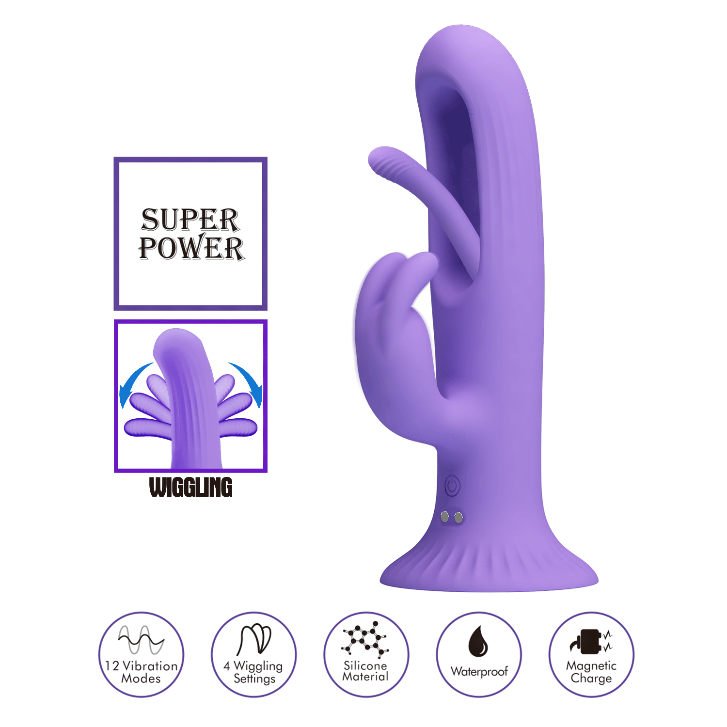 Vibrator sa jezikom i klito stimulacijom - killmoulis