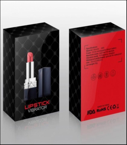 Vibrator karmin / lipstick vibrator