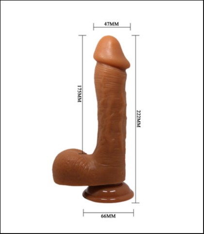 Dildo jhonson + lubrikant 100ml v