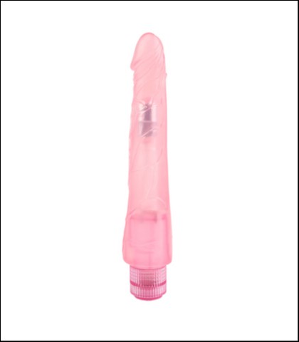 Roze vibrator - 23cm