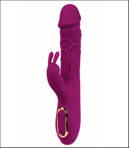 Vibrator sa zagrevanjem helios pink
