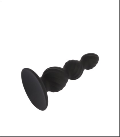 Analni dildo 15cm black mont