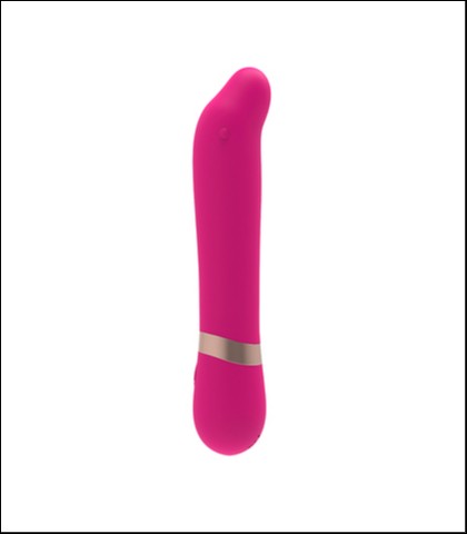 Silikonski roze vibrator - 12cm - cuddly vibe