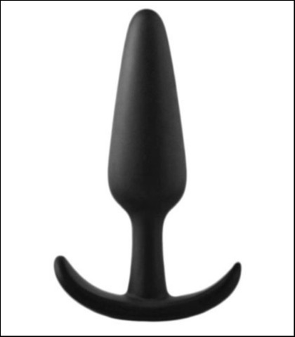 Mali silikonski analni plug / silicone anal plug s size