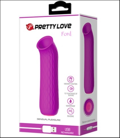 Vibrator za klitoris "ford" - purple