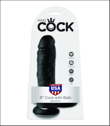 Realisticni dildo king cock 8"