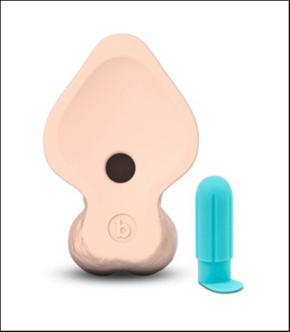 B-vibe slipskin curvy 25cm